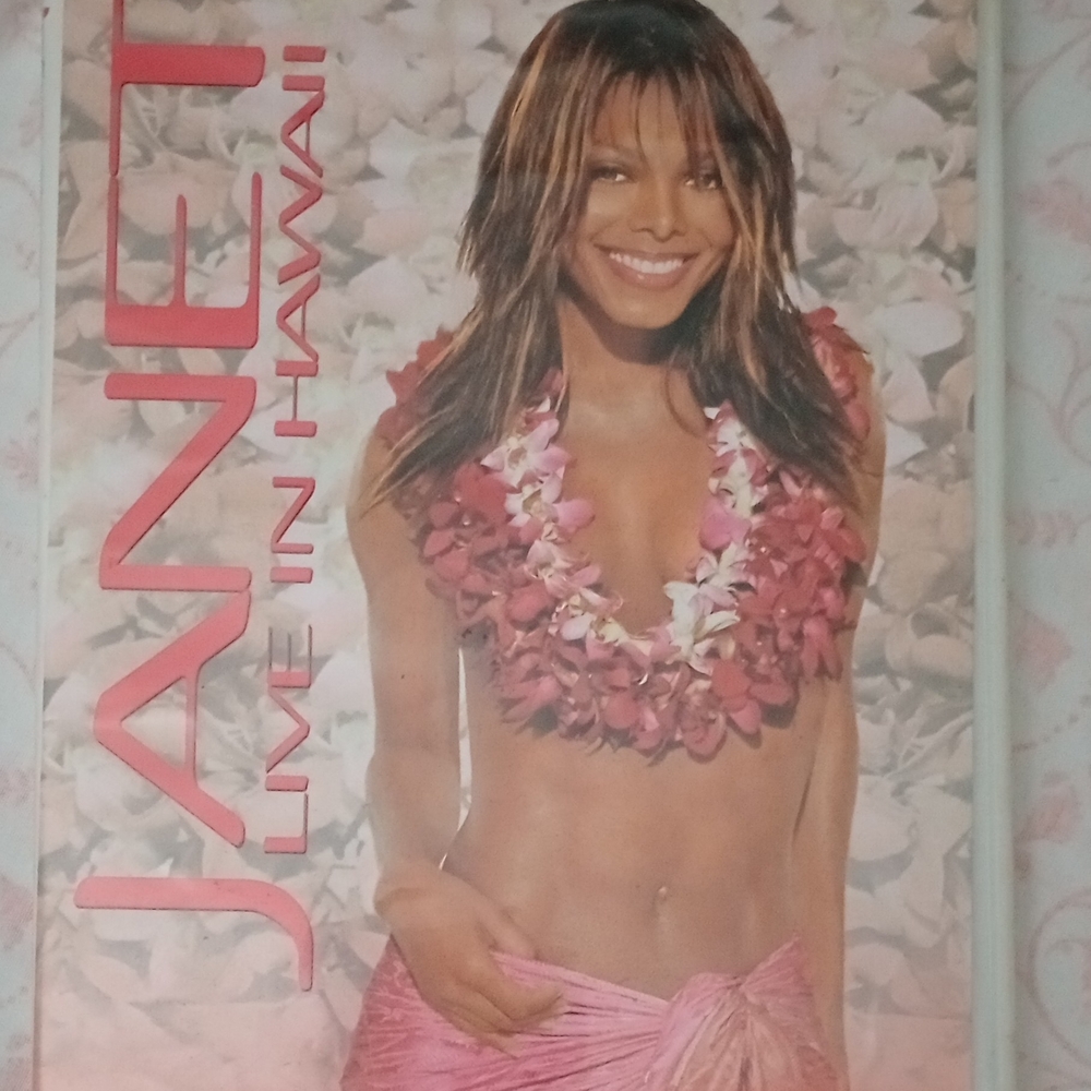 Janet Live in Hawaii Poster